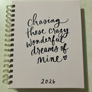 NWT 2026 pink planner